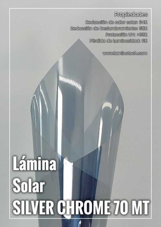 lamina solar Silver Chrome 70 MT