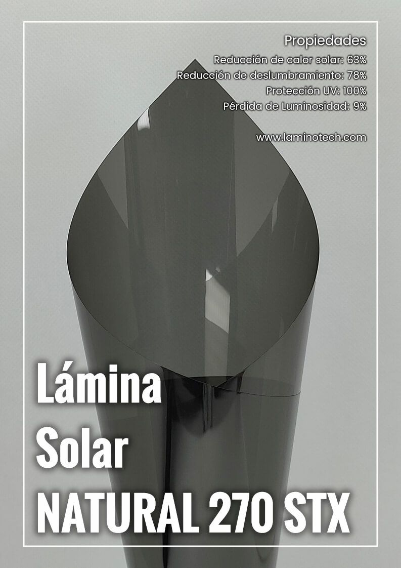 lamina solar Natural 270 STX